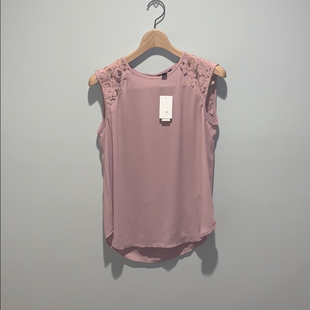 Pink J.Crew Sleeveless Blouse